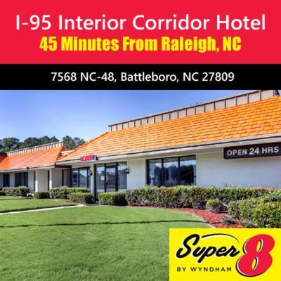 Super 8 By Wyndham Rocky Mount I-95 Exit 145 Hotel Battleboro Eksteriør billede